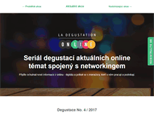 Tablet Screenshot of ladegustationonline.cz